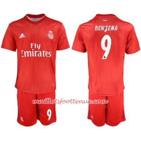 Maillot/Tenue Real Madrid Benzema 9 Enfant Troisieme 2018/2019